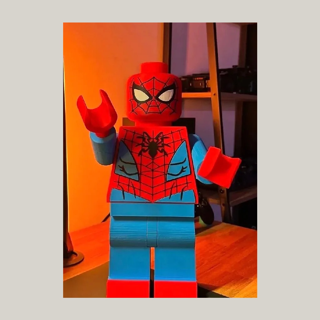 Dev Figür 40cm Örümcek Adam görsel 3