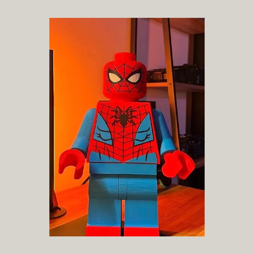 Dev Figür 40cm Örümcek Adam görsel 2